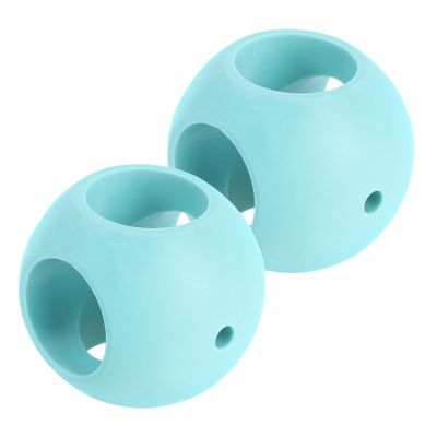 VALICLUD Laundry Washing Balls Lint Catching Function for Washing Machine 2pcs Laundry Balls Long-lasting Tpr Material Reusable
