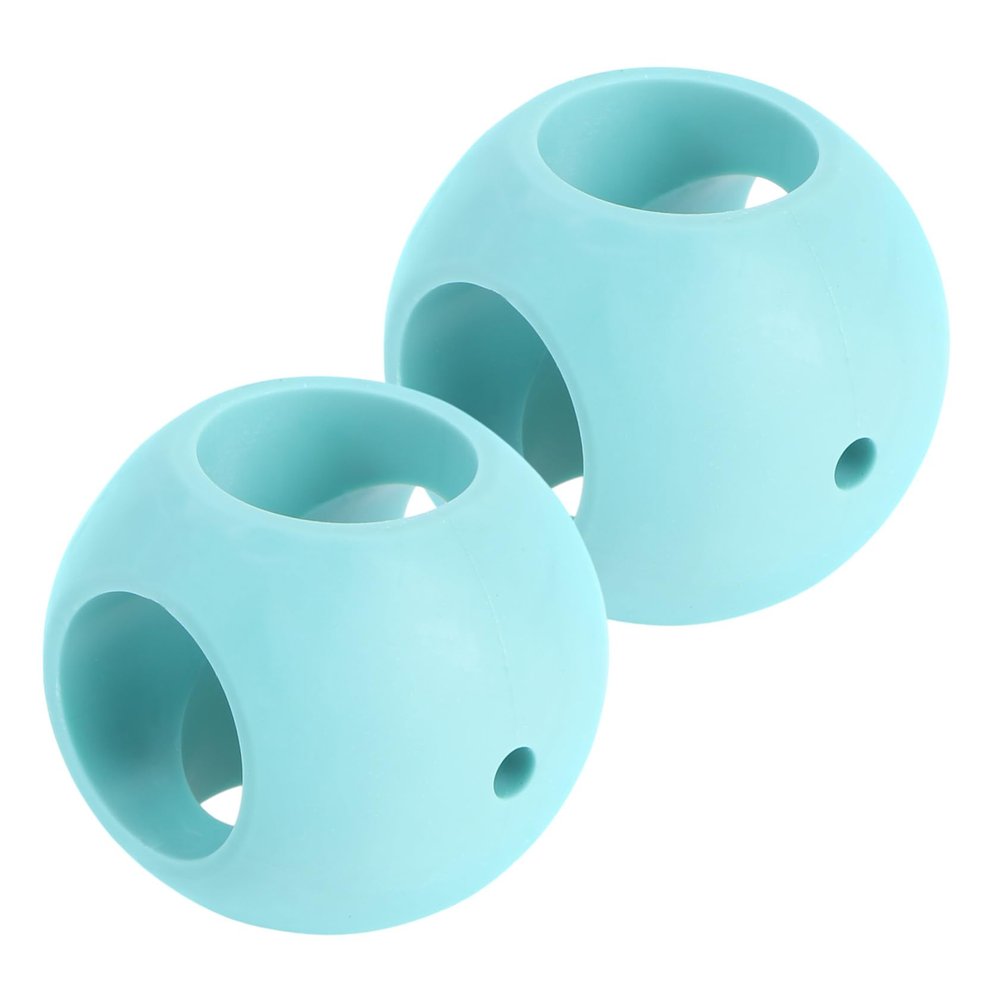 VALICLUD Laundry Washing Balls Lint Catching Function for Washing Machine 2pcs Laundry Balls Long-lasting Tpr Material Reusable