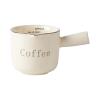 Permanent Ceramic Creamer Double Scale Indicators Stream Pouring Denial Drip Plan Coffee Sauce Kitchen Addition Balanced Serving Control Creamer view 1