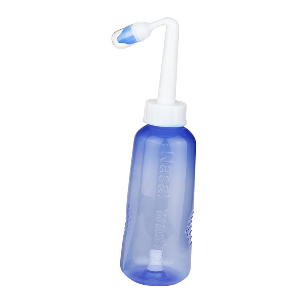 Gatuida Nasal Cleaning Bottle with Firm Grip for Adults and Children 500ml Plastic Material Fine Mist Spray for Effective Nasal Cavity Cleaning and Hayfever Relief