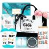 Gigi Gifts for Grandma Gigi Birthday Gifts from Grandkids Cool Grandma Gift Set for Christmas, Happy Birthday Gift Ideas for Women from Grandson, Granddaughter, Grandkids with Tote Bag, 16oz Cup view 1