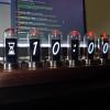 Ruiseawing Nixie Vacuum Tube Clock, Walnut Digital Clock, 12+1 Theme Watch Faces, 5 Functions, RGB Ambient Lighting, Smart Touch, 4 Controls, for Gaming Room & Office Decor view 2