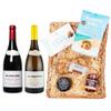 Les Argelires Premium Wine Hamper | Cabernet Franc 13.5% & Oak Aged Chardonnay 13.5% | Cheese, Chutney, Biscuits & Chocolates | Luxury Food & Wine Gift Basket view 1