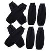 Amosfun 4pairs Oil Protective Sleeves Reusable Household Hotel Arm Sleeves for Kitchen Cooking Use view 1