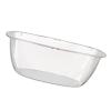 Sxhlseller Transparent Plastic Wash Basin Multifunctional for Face & Laundry, Ergonomic Handles for Home & Dormitory (S) view 4