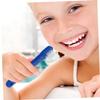 BIUDECO 8Pcs Dual-Head Denture Toothbrush with Anti-Slip Ergonomic Handle for Deep Cleaning Dentures and Retainers Soft Bristles Gentle Gums Portable Travel-Friendly Oral Care Brushes view 4