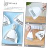 ZUNOXAZ Desktop Cleaning Kit Small Brush and Dustpan for Mini Broom and Dustpan Use Table Countertop for Car Detailing and Indoor Sweeping Brush Tasks view 2