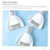 ZUNOXAZ Desktop Cleaning Kit Small Brush and Dustpan for Mini Broom and Dustpan Use Table Countertop for Car Detailing and Indoor Sweeping Brush Tasks view 3