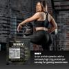 Beast Pharm Beast | Protein Shaker Bottle Sports Supplements Samples | 5 Sachets + 1000ml Shaker Gym Gift Set | Stim, Pump, Whey, Hydro and EAA view 2