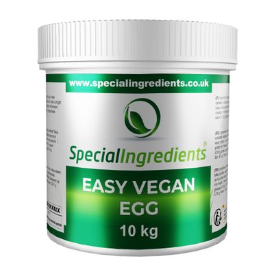 Easy Vegan Egg Powder - Non-GMO, Gluten Free, Non-Irradiated - Recyclable Container (10kg)