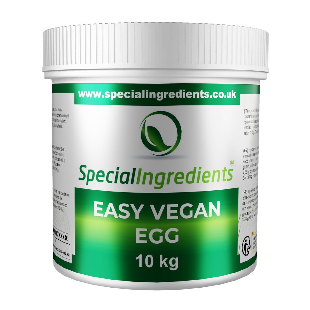 Easy Vegan Egg Powder - Non-GMO, Gluten Free, Non-Irradiated - Recyclable Container (10kg)