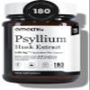 Amalth Psyllium Husk Capsules 5000mg Equivalent | Psyllium Husk Extract 10:1 with Probiotics | Fibre Supplement & Prebiotic Fibre | 180 Vegan Capsules | 6 Months Supply