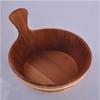 Cedar Wood Sauna Bucket Set - Essential Accessories with Insert and Ladle for Authentic Sauna Experience view 2