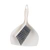 DECOMELODY Mini Desktop Dustpan and Broom for Household and Pet Cleaning Portable Compact Design for Keyboard Car Interior Bed Brush with Convenient Handle White Kit view 1
