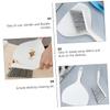 DECOMELODY Mini Desktop Dustpan and Broom for Household and Pet Cleaning Portable Compact Design for Keyboard Car Interior Bed Brush with Convenient Handle White Kit view 2