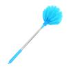 VALICLUD Extendable Cobweb Duster with Telescoping 2. Handle, Hard Bristle Ceiling Fan Cleaner Brush for High Ceilings and Outdoor Cobweb Removal, Reusable Electrostatic Dusting Tool view 1
