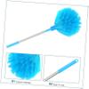 VALICLUD Extendable Cobweb Duster with Telescoping 2. Handle, Hard Bristle Ceiling Fan Cleaner Brush for High Ceilings and Outdoor Cobweb Removal, Reusable Electrostatic Dusting Tool view 3