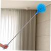 VALICLUD Extendable Cobweb Duster with Telescoping 2. Handle, Hard Bristle Ceiling Fan Cleaner Brush for High Ceilings and Outdoor Cobweb Removal, Reusable Electrostatic Dusting Tool view 4