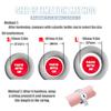 1.45-inch Inner Diameter Massage Gun Attachments, L-Shaped Design Meet Different Needs for Deep Tissue Percussion Plug and Play Salon Home Tools for Men Interface Size: 15-16 mm view 4