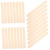 LIGIGWASH 50pcs Wooden Craft Sticks for DIY Projects Wide Ice Sticks Made of Wood for Crafts and Small Lollipop Making view 1