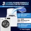 Washing Machine Cleaner Tablets for Pet Owners - Front & Top Load Washer Deep Cleaning - Septic Tank Safe - HE Support - Remove Stubborn Pet Hair - Eliminates Pet Smells - Prevents Pet Dander Build-up view 4