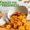 Africa Select Asiko Exotic 12 Ripe Plantain Crisps NATURALLY SWEET UNSALTED 75g | Vegan | Gluten-Free | Authentic African Snack view 3