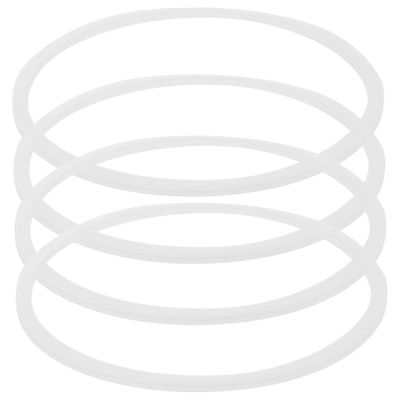 ERINGOGO 4Pcs Silicone Sealing Rings for Insulated Lunch Boxes Flexible High-grade Elastic Replacement Gasket Easy to Install and Clean Food Container Lid Seal Accessories and Practical