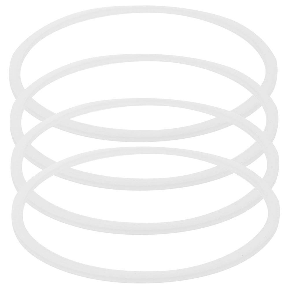 ERINGOGO 4Pcs Silicone Sealing Rings for Insulated Lunch Boxes Flexible High-grade Elastic Replacement Gasket Easy to Install and Clean Food Container Lid Seal Accessories and Practical