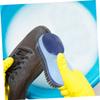 VALICLUD 2pcs Laundry Brush Double-sided Scrub Brush Clothes Cleaning Shoes Scrubber for Cleaning view 3