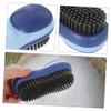 TOYZFRIENDY 2Pcs Double-sided Laundry Brush with Soft Bristles for Clothes and Shoes Cleaning Scrubbing Brush for Home Use Gentle Fabrics Easy Dirt Removal in Iceberg Blue view 3