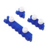 Parliky 3set Car Dent Fixer Puller Tool Plastic Fulcrum Protector Block for Auto Body Repair Non-slip Groove Pad for Dent Removal for Car Mechanic Tools view 1