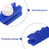 Parliky 3set Car Dent Fixer Puller Tool Plastic Fulcrum Protector Block for Auto Body Repair Non-slip Groove Pad for Dent Removal for Car Mechanic Tools view 3
