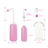 RUFCRIL Portable Bidet with Telescopic Extendable Nozzle, Travel Bidet Bottle 500ml, 2 Leak-Proof Sealing Rings, for Postpartum Perineal Care, Feminine Hygiene, Hemorrhoid Relief, Personal Cleaning view 3