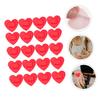 SUPVOX 60pcs Heart Shaped Wound Bandages Adhesive Breathable Wound Care Patches for Outdoor view 3