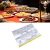 CFTGIW 10pcs Aluminum Foil Sealing Bags for Food Storage Writable Leakproof Zip Lock Bags for Leftovers Meal Prep L 11 X .8in Storage Provide for Effec Zipper Lock Foil BagAluminum (M) view 2