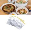 CFTGIW 10pcs Aluminum Foil Sealing Bags for Food Storage Writable Leakproof Zip Lock Bags for Leftovers Meal Prep L 11 X .8in Storage Provide for Effec Zipper Lock Foil BagAluminum (M) view 4