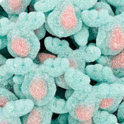 Fizzy Bubblegum Reindeer Jelly Sweets 500g Bag, Pouch Christmas Sweets