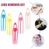 BCOATH 5 Sets Tweezers and Suction Stick for Removal Portable Lens Remover Tools for Travel and Outdoor Use Easy to Carry and Hygienic Handling view 3
