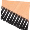 Gadpiparty Small Dustpan and Brush Set for Desktop Cleaning Detail Scrubber with Sturdy PP Bristles for Home Office Dormitory Use Compact Broom for Reaching Tight Spaces view 2