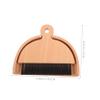 Gadpiparty Small Dustpan and Brush Set for Desktop Cleaning Detail Scrubber with Sturdy PP Bristles for Home Office Dormitory Use Compact Broom for Reaching Tight Spaces view 3