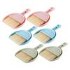 Hohopeti 6sets Mini Broom and Dustpan Small Portable Cleaning Tool for Keyboard Office Broom and Dustpan view 1