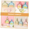 Hohopeti 6sets Mini Broom and Dustpan Small Portable Cleaning Tool for Keyboard Office Broom and Dustpan view 3