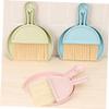 Hohopeti 6sets Mini Broom and Dustpan Small Portable Cleaning Tool for Keyboard Office Broom and Dustpan view 4