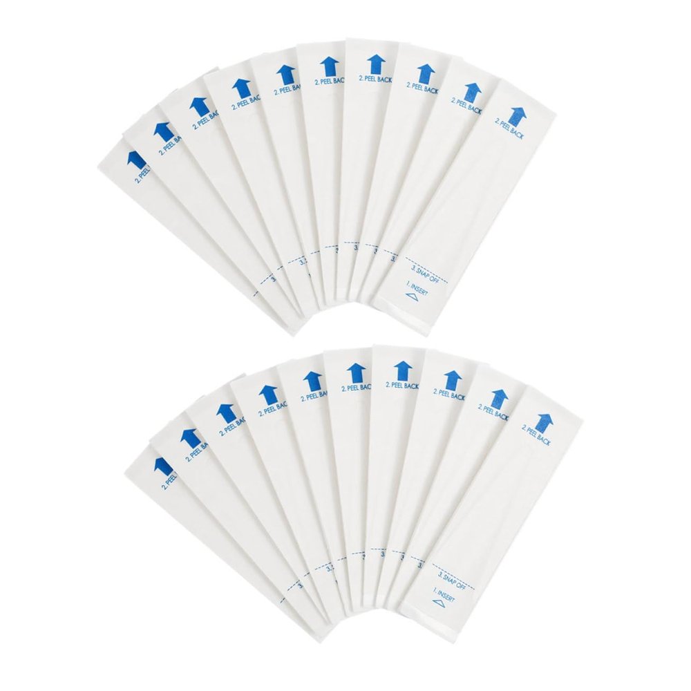 ZUNOXAZ 150pcs Disposable Paper Covers Protective Sleeves Universal Probe Wraps for Oral Thermometers Clinic Use Safe Hygiene