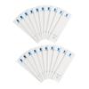 ZUNOXAZ 150pcs Disposable Paper Covers Protective Sleeves Universal Probe Wraps for Oral Thermometers Clinic Use Safe Hygiene