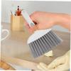 BIUDECO Mini Small Dustpan and Brush for Desktop Cleaning Compact Broom Kit for Pet Hair Keyboard and Table Dust Removal Portable for Home Office Car Kitchen and Dormitory Use view 3