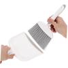 BIUDECO Mini Small Dustpan and Brush for Desktop Cleaning Compact Broom Kit for Pet Hair Keyboard and Table Dust Removal Portable for Home Office Car Kitchen and Dormitory Use view 4