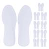 Veemoon 10pairs Wood Pulp Insoles Reusable Shoe Inserts Comfortable Shoe Pads for Sneakers Unisex Insoles Supple Material for Walking Running view 1