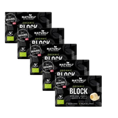 VeganBox Vegan Butter Blocks | Plant-Based & Dairy-Free Baking Butter Alternative