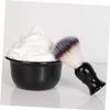 ABOOFAN Men Shaving Beard Care Kit Shaving Brush and Bowl Portable Cleaning Brush Kit for Daily Use view 3